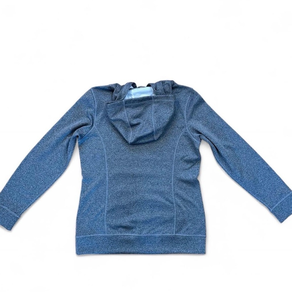 The North Face Grey & White logo Pullover Hoodie with Pocket size Medium Womens - Picture 6 of 7
